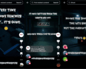 Social media Halloween campaign images stitched together, side by side.